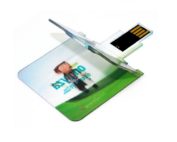 Plastic Card Flash Drive 801007