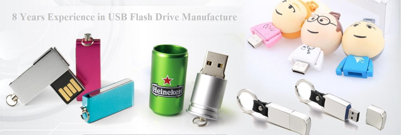 8 years experience in USB flash drive manufacture