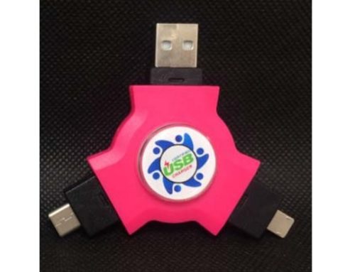 Latest Promotional Gift-Charging adapter Spinner