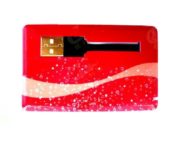 plastic card flash drive 801003