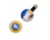 Round card flash drive