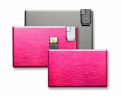 Metal card flash drive 801022