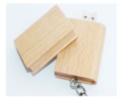 wooden book shape flash drive 801203