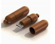 wooden flash drive