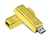 Gold Bar flash drive