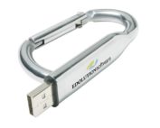 Meta carabiner pen drive